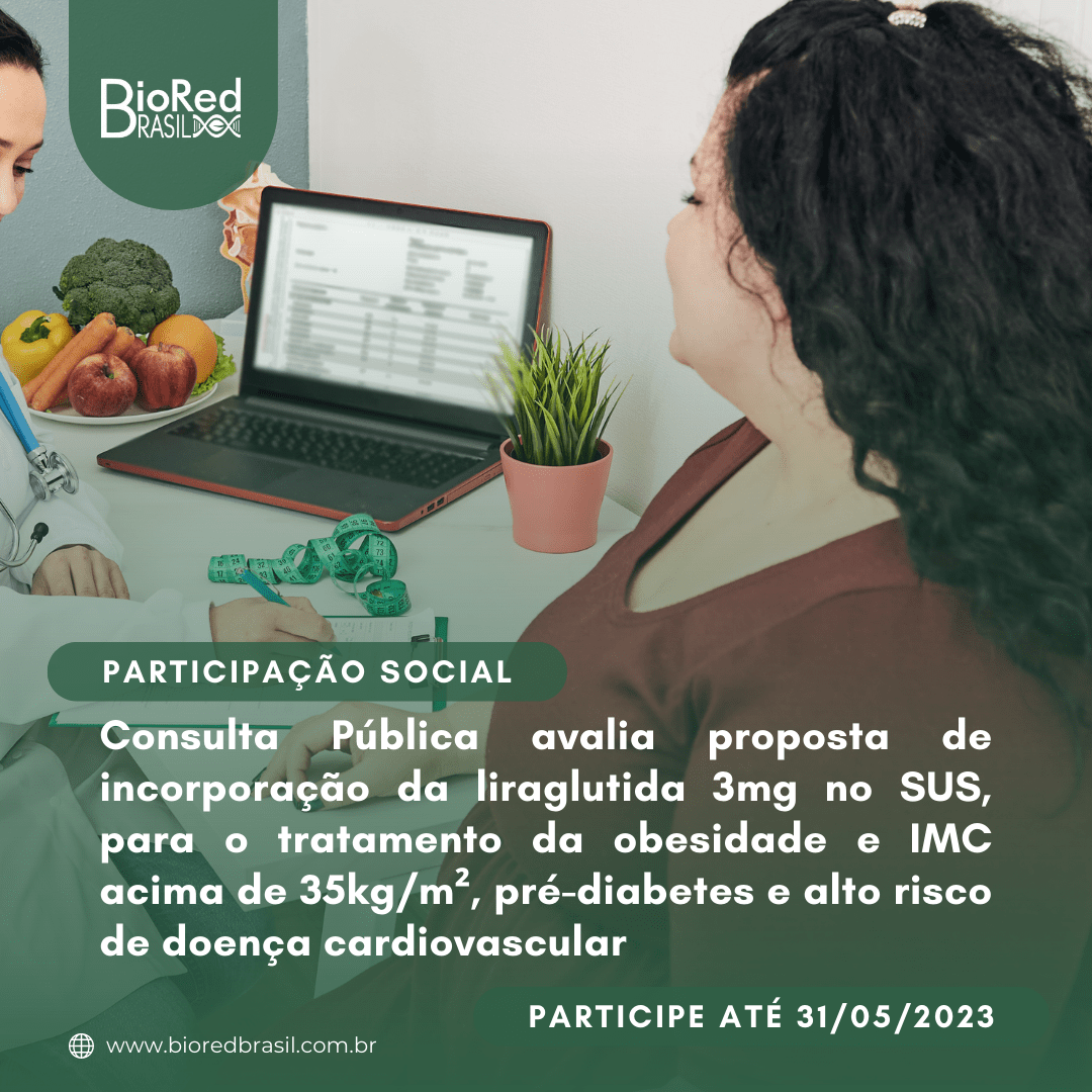 Consulta pública avalia tratamento no SUS para pacientes com